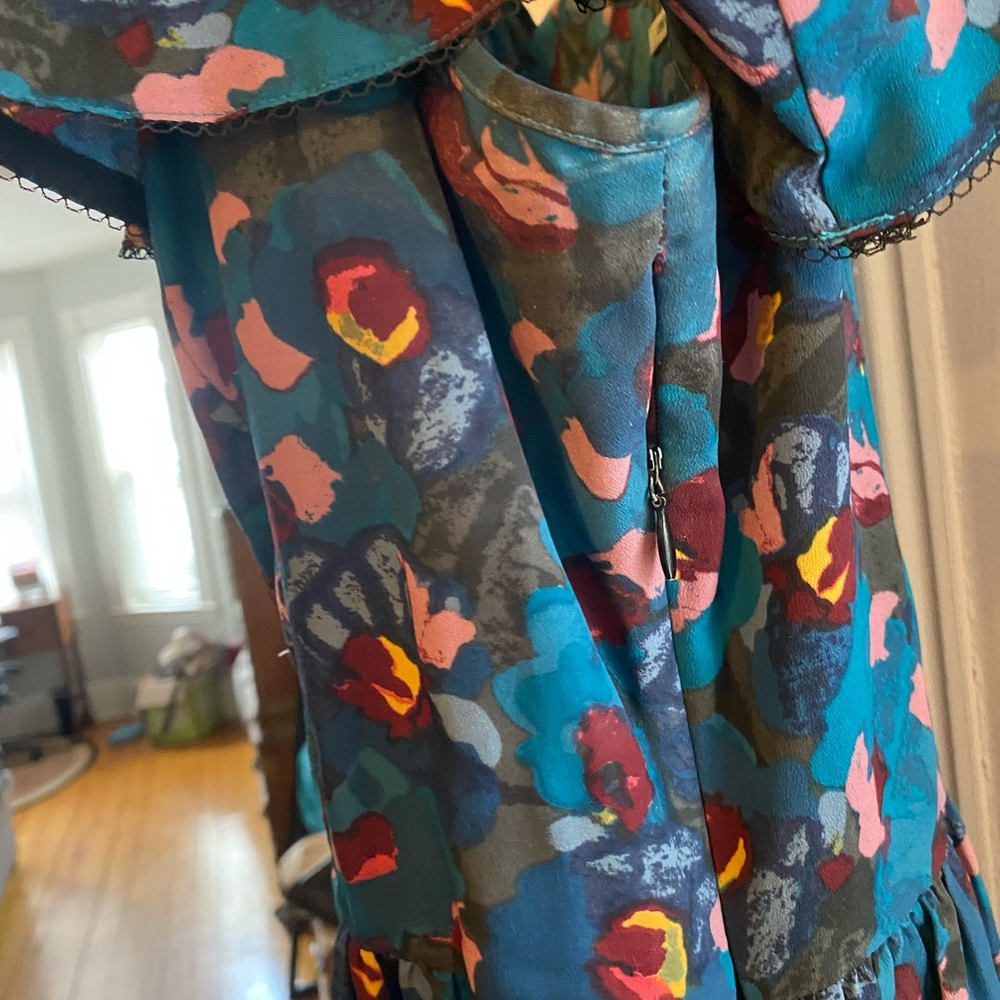 Floral Ruffle Dress - Picture 3 of 6